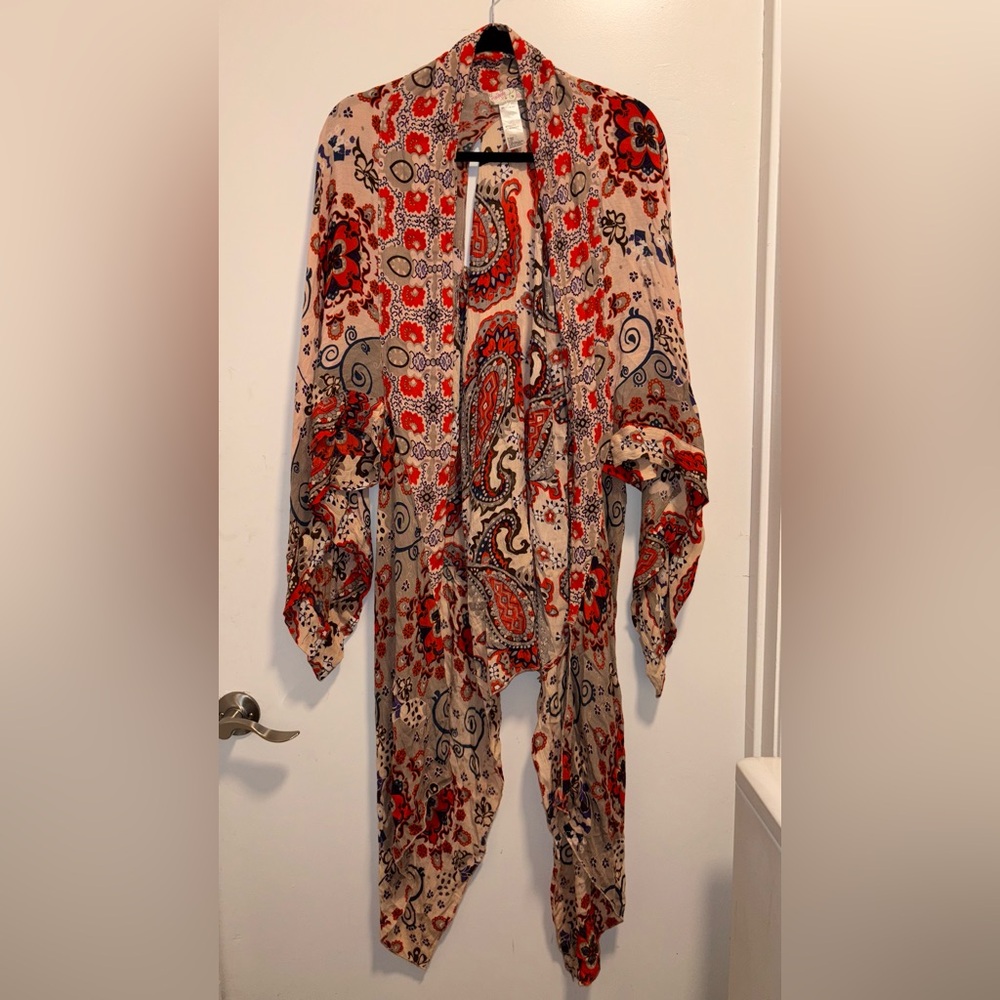 FREE PEOPLE all to us kimono SIZE OS